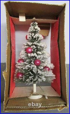 Vintage Nrw Arthur Hahn St Nick Christmas Tree 13 Tall in orginal box