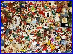 Vintage Ornament Lot Angel Tree Topper Christmas 180 Pcs HUGE Variety Retro