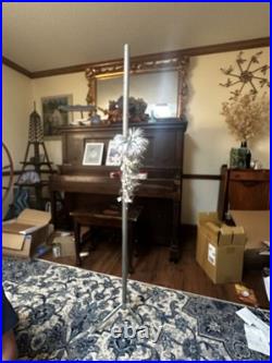 Vintage POM POM 5' whole ALUMINUM CHRISTMAS TREE 87 BRANCHES Vintage POM POM 5' whole ALUMINUM CHRISTMAS TREE 87 BRANCHES