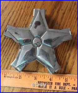 Vintage PROPP Christmas Tree Star tin metal Light holder topper Antique 1920s