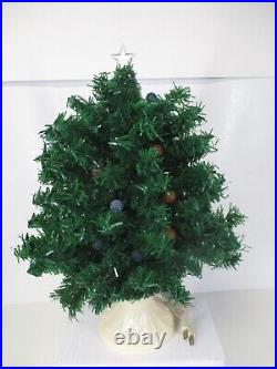 Vintage Paramount Mini Lighted Ice Electric Christmas Tree