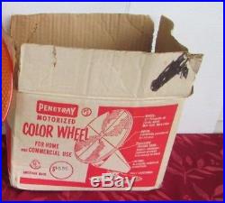 Vintage Penetray Color Wheel for Aluminum Christmas Tree with Box