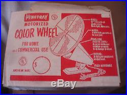 Vintage Penetray Color Wheel for Aluminum Christmas Tree with Original Box