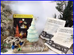 Vintage RARE Johns-Manville DECRAGLO Christmas Tree Box withLights & Papers Vintage RARE Johns-Manville DECRAGLO Christmas Tree Box withLights & Papers
