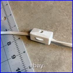 Vintage Rare Nativity Ceramic Christmas Tree Lighted Snow Base