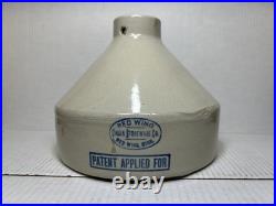 Vintage Red Wing Stoneware Christmas Tree Stand