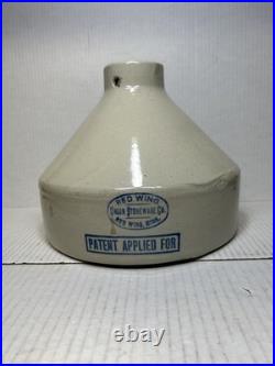 Vintage Red Wing Stoneware Christmas Tree Stand