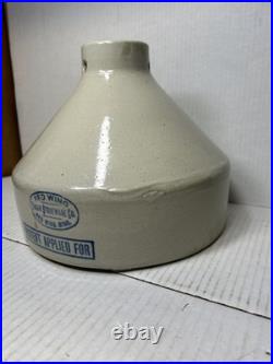 Vintage Red Wing Stoneware Christmas Tree Stand