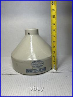 Vintage Red Wing Stoneware Christmas Tree Stand