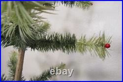 Vintage Reproduction RARE Lime Goose Feather Christmas 50 Tree Berry Ornaments