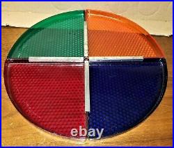 Vintage Rotating Color Wheel for Aluminum Christmas Trees PENETRAY CORP. 1950s