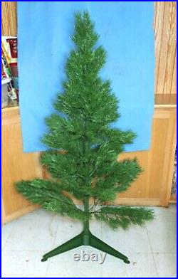 Vintage SEARS 4' Artificial Christmas Tree Canadian Pine Plastic Retro MCM