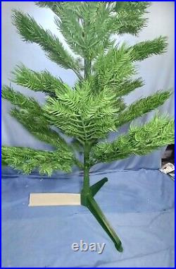 Vintage SEARS 4' Artificial Christmas Tree Canadian Pine Plastic Retro MCM