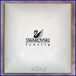 Vintage SWAROVSKI Swan Signed Gold Christmas Tree Brooch Pin