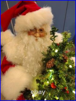 Vintage Santa DITZ DESIGNS by The Hen House Inc. Limited Edition Christmas Tree