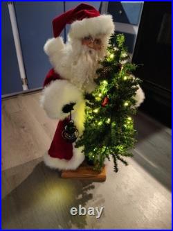 Vintage Santa DITZ DESIGNS by The Hen House Inc. Limited Edition Christmas Tree