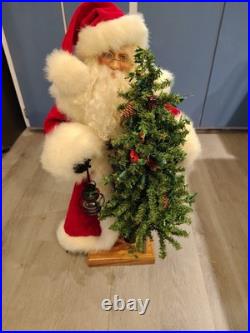 Vintage Santa DITZ DESIGNS by The Hen House Inc. Limited Edition Christmas Tree