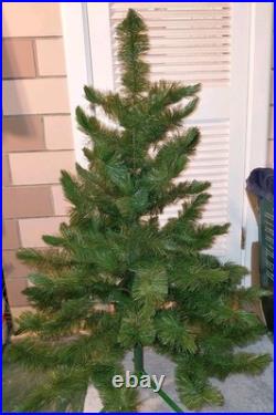 Vintage Scotch Pine Bottle Brush Christmas Tree American Tree & Wreath 4