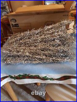 Vintage Silver Christmas Tree 46 Branches May Be Peco Brand