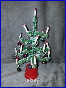 Vintage Small Decorated Christmas Tree