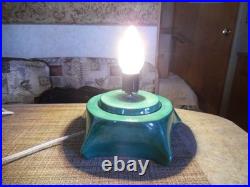 Vintage Snow Flocked Ceramic Christmas Tree 18 Tall With Base