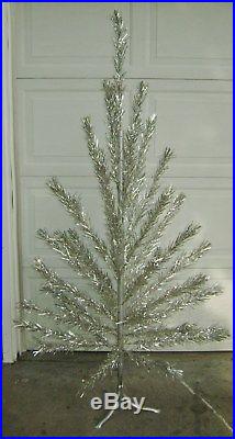 Vintage Sparkler Aluminum Christmas Tree 49 Branches Complete Box Near Mint