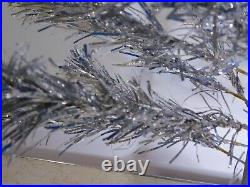 Vintage Sparkler Pom-Pom Aluminum Christmas Tree 4ft. Original Box Complete