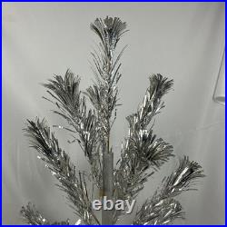 Vintage Sparkler Pom-Pom Tabletop 27 ALUMINUM Christmas TREE 16 Branches 1970 Vintage Sparkler Pom-Pom Tabletop 27 ALUMINUM Christmas TREE 16 Branches 1970