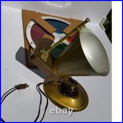 Vintage Spartus Rotating Color Wheel Christmas tree color wheel