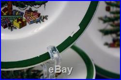 Vintage Spode Porcelain Christmas Tree S3324 Set of 12 Bread & Butter Plates