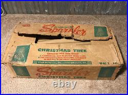 Vintage Star Band Sparkler Aluminum Christmas Tree 49 Branches 6' Tall Complete