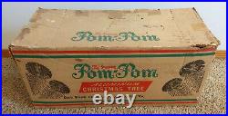 Vintage The Sparkler Pom Pom Aluminum Christmas Tree 6 Ft M-691-S Complete
