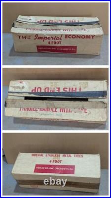 Vintage Tomar Imperial Economy 4 ft Aluminum Christmas Tree With 33 Branches