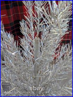 Vintage Tomar Imperial Economy 4 ft Aluminum Christmas Tree With 33 Branches