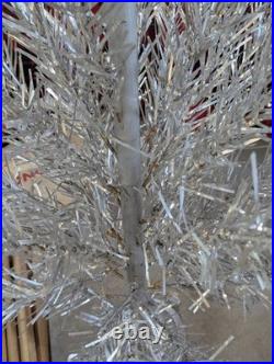 Vintage Tomar Imperial Economy 4 ft Aluminum Christmas Tree With 33 Branches