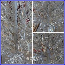 Vintage Tomar Imperial Economy 4 ft Aluminum Christmas Tree With 33 Branches