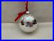 Vintage Towle Silversmiths Sterling Silver Faceted Ball Christmas Tree Ornament