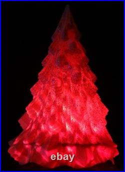 Vintage Twinkle Twee Christmas Tree Blow Mold Signature Products Original Box