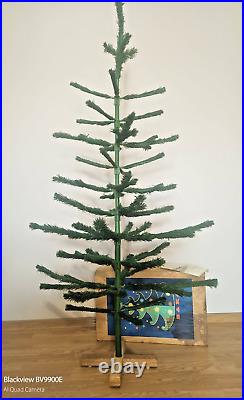 Vintage USSR CHRISTMAS TREE. 5 ft 3 in very rare box! 70s