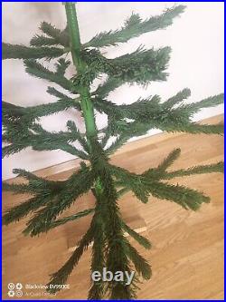 Vintage USSR CHRISTMAS TREE. 5 ft 3 in very rare box! 70s