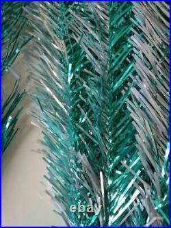 Vintage USSR artificial christmas tree? Luminum color. Rare. Rare color