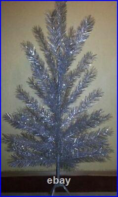 Vintage USSR artificial christmas tree? Luminum color. Rare. Tree ussr. Silver