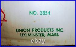 Vintage Union Products Blow Mold Christmas Tree 22 Illuminated with Orig Box EUC