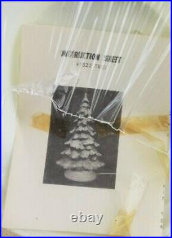 Vintage Union Products Electrified Blow Mold 57 Lights Christmas Tree 21 SEALED