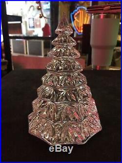 Vintage WATERFORD CRYSTAL CHRISTMAS TREE And ORNAMENTS Damage Free Beautys Wow