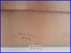 Vintage West Germany Glass Christmas Tree Ornaments Light Blue 48 Ornaments