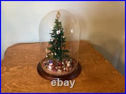 Vintage Westrim Beaded Christmas Tree With lights & Decorations