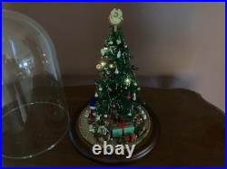 Vintage Westrim Beaded Christmas Tree With lights & Decorations