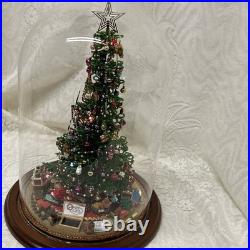 Vintage Westrim Glass Beaded Christmas Tree Mini Ornaments Personal Lights Rare Vintage Westrim Glass Beaded Christmas Tree Mini Ornaments Personal Lights Rare