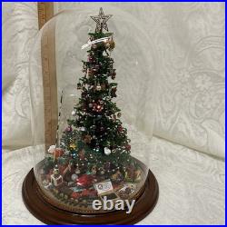 Vintage Westrim Glass Beaded Christmas Tree Mini Ornaments Personal Lights Rare